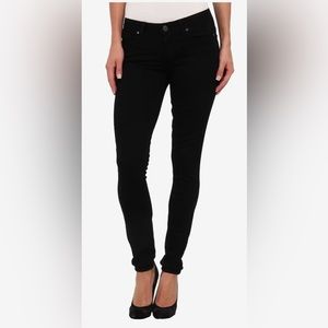 PAIGE Verdugo Ultra Skinny - Black Shadow. Size 28.